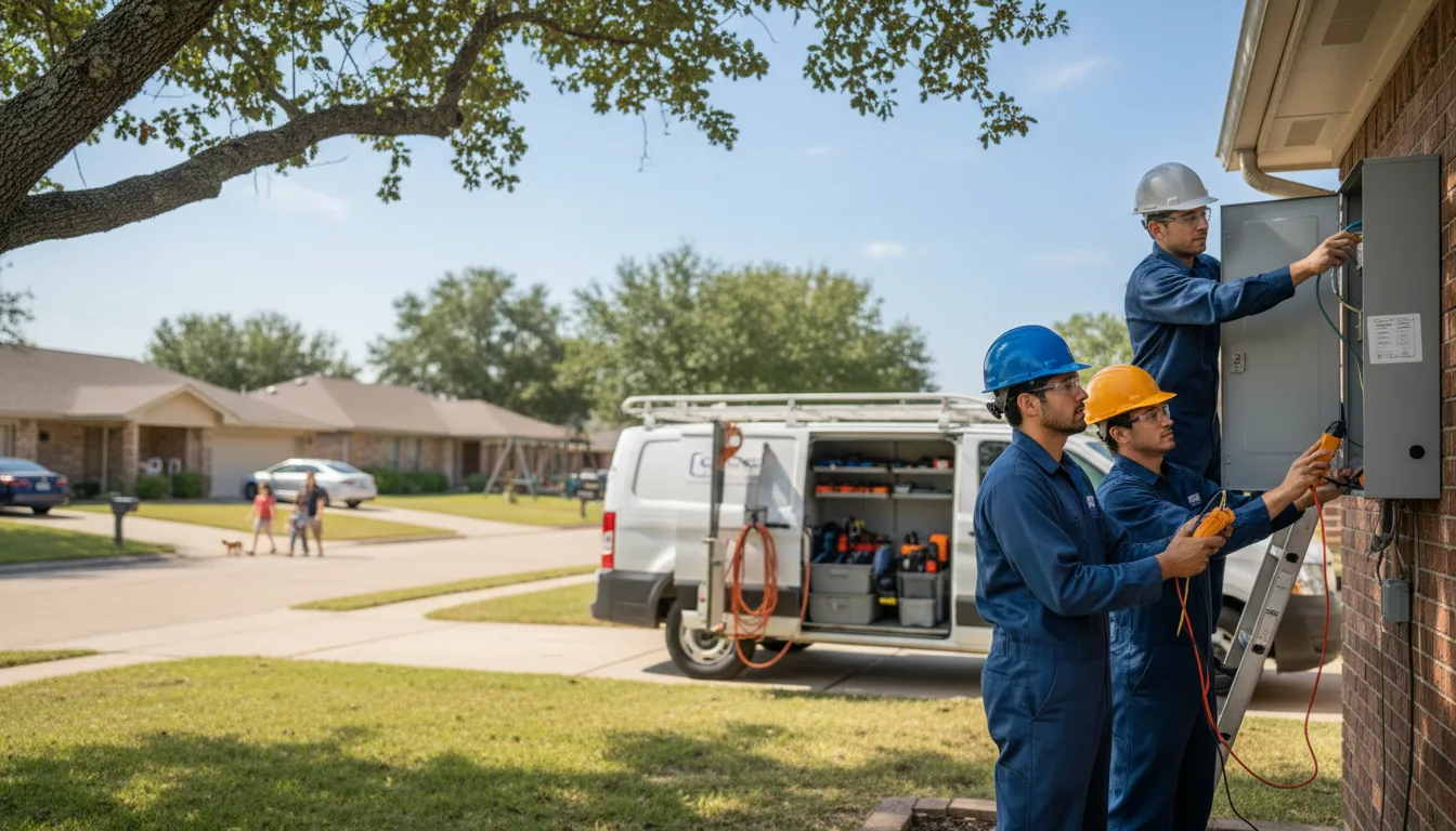 Certified electrician providing emergency electrical services in Evington, VA